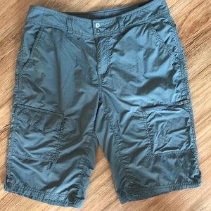 Columbia Women’s quick dry hiking shorts.